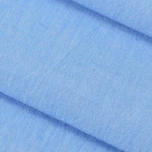 143YD-4 Vải cotton đã xử lý wash (100%cotton; khổ 2,45m; màu xanh da trời; 143TC)