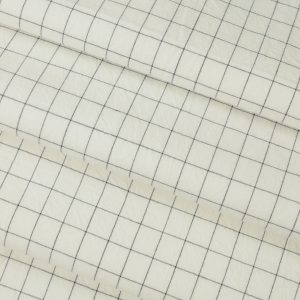 143YD-42 Vải cotton đã xử lý wash (100%cotton; khổ 2,45m; màu trắng; 143TC)