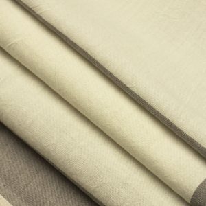 143YD-43 Vải cotton đã xử lý wash (100%cotton; khổ 2,45m; màu nâu be; 143TC)