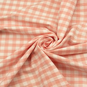 143YD-44 100% cotton 150T kẻ vuông hồng làm chăn ga gối khách sạn, homestay và gia đình