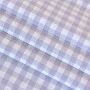 143YD-69 Vải cotton đã xử lý wash (100%cotton; khổ 2,45m; màu tím nhạt; 143TC)