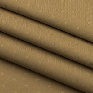 HY-038(104) Vải jacquard chấm bi (100% cotton; khổ 2,5 m; màu Latte; 245TC)