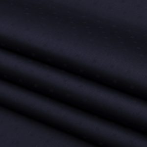 HY-038 (921) Vải jacquard chấm bi (100% cotton; khổ 2,5 m; màu xanh mực; 245TC)