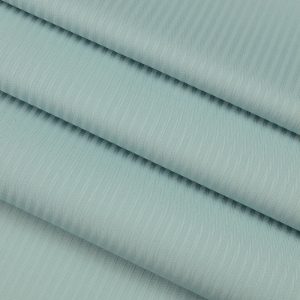 KL-4(506) satin sọc (100% cotton; khổ 2,4 m; sọc 0,3 × 0,3 cm; màu xanh bạc hà; 245TC)