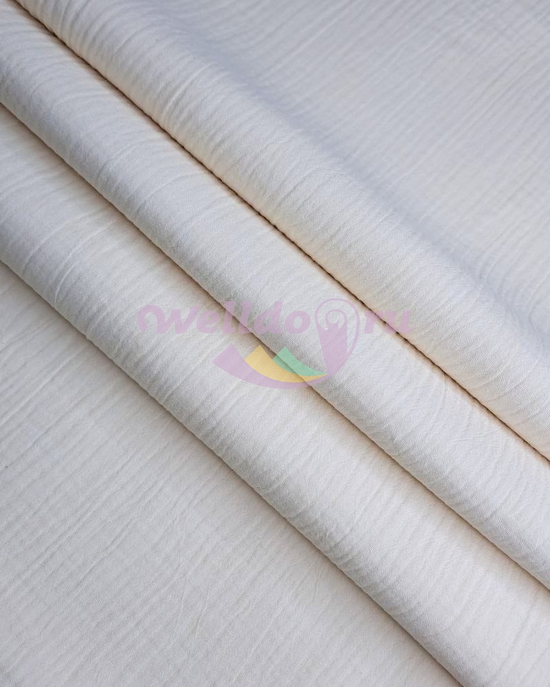220GZ-1 vải muslin màu trắng kem 180TC 100%cotton khổ 2m5